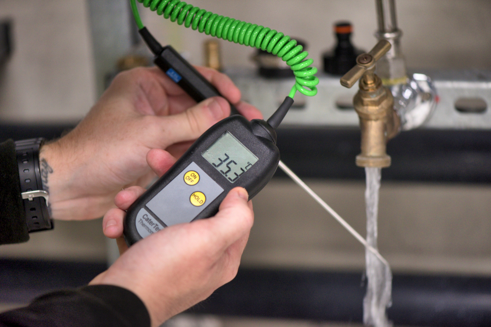 Legionella water monitoring work